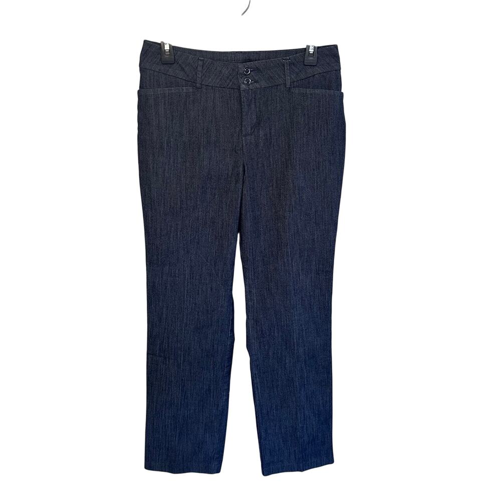 Womans lee regular fit straight leg mid-rise jeans size 8S